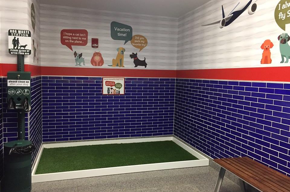 Syracuse Hancock International Airport (SYR) Pet Relief Areas