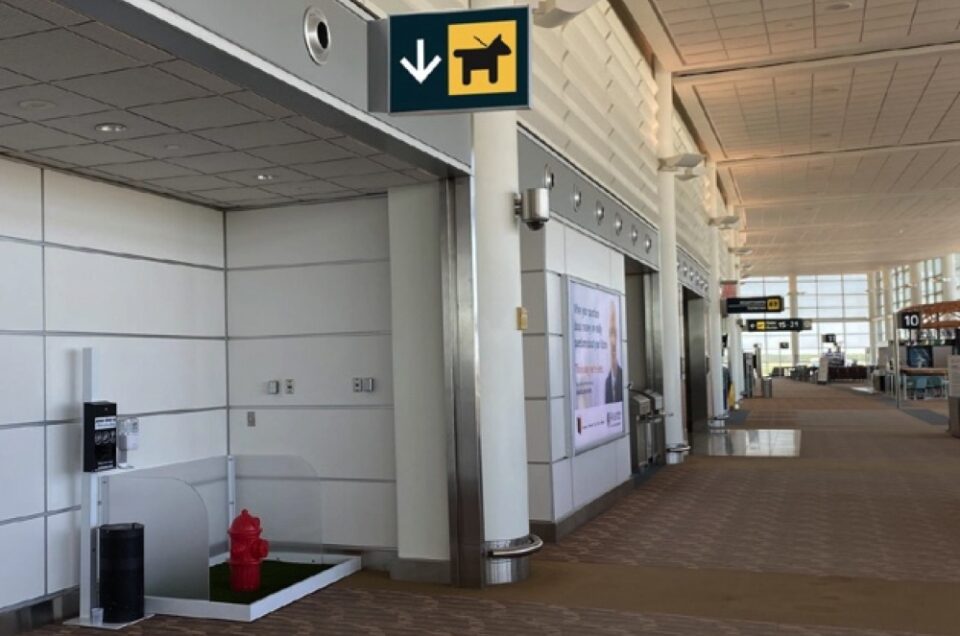 Winnipeg Richardson International Airport (YWG) Pet Relief Areas