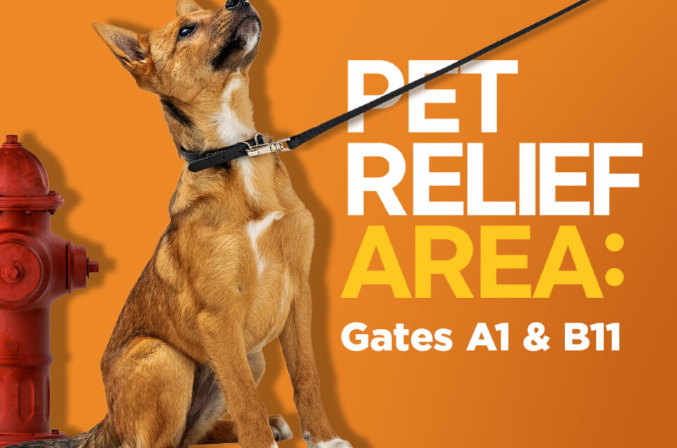 Sacramento International Airport (SMF) Pet Relief Areas