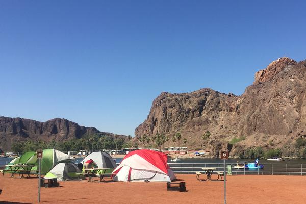 Buckskin Mountain State Park Campground