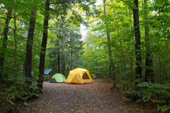 Harts Location: Crawford Notch State Park Campground