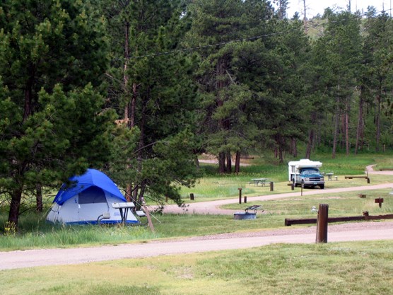 Hot Springs: Elk Mountain Campground, Wind Cave National Park