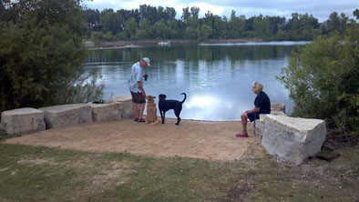 Fox Brook Park – Dog Swim Area – Brookfield, WI