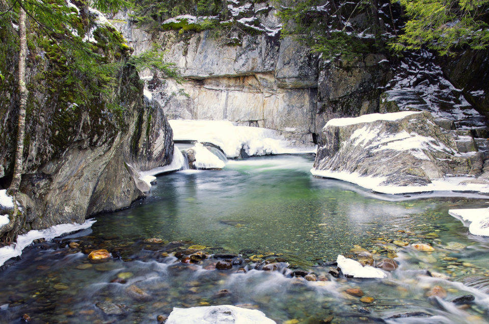 Warren Falls Dog Swim Area Warren, VT Pet Friendly Travel
