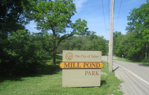 Saline: Saline Dog Park at Mill Pond Park