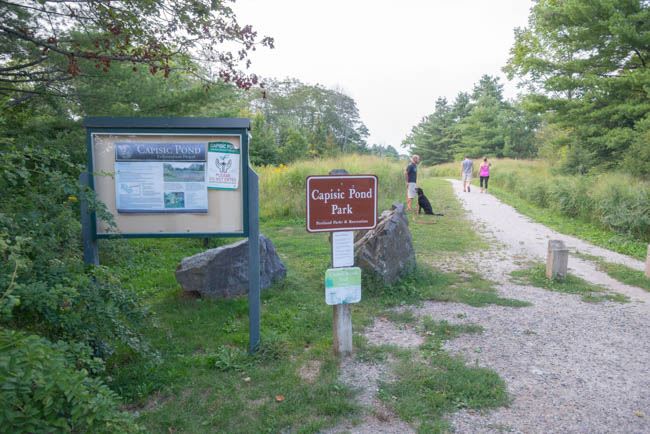 Capisic Pond Park Off-Leash Dog Area – Portland, ME