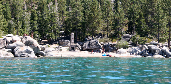 Lake Tahoe Beaches in Nevada
