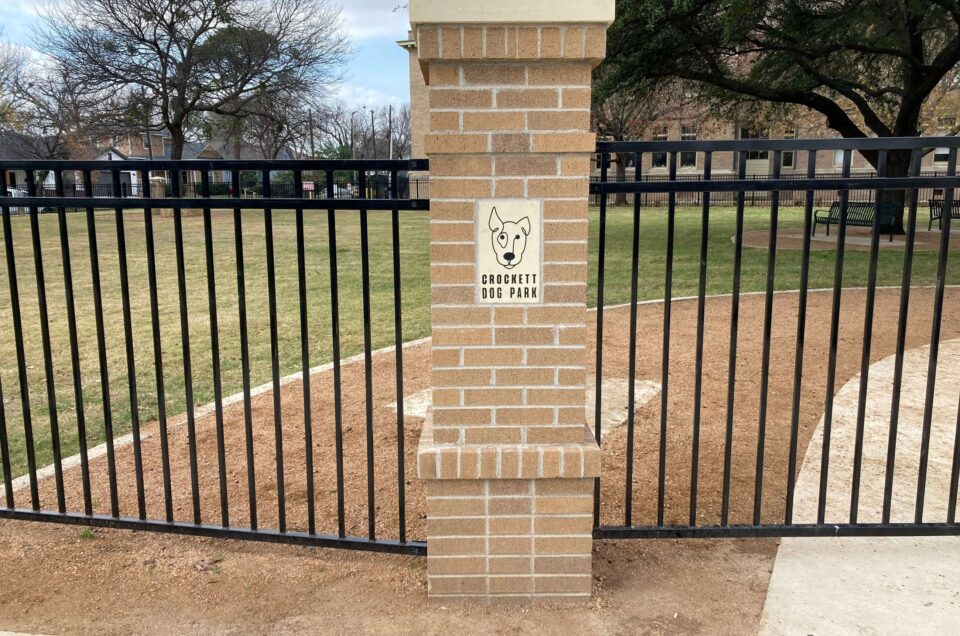 Crockett Dog Park – Dallas, TX