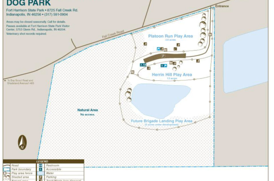 Fort Harrison State Park Dog Park – Indianapolis, IN