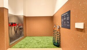 Perth Airport pet relief area, Australia